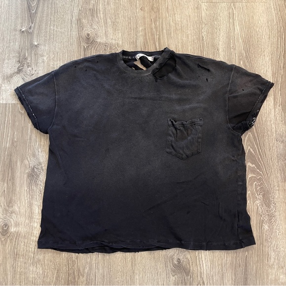 ANINE BING T-SHIRT À RAYURES en Blue | REVOLVE